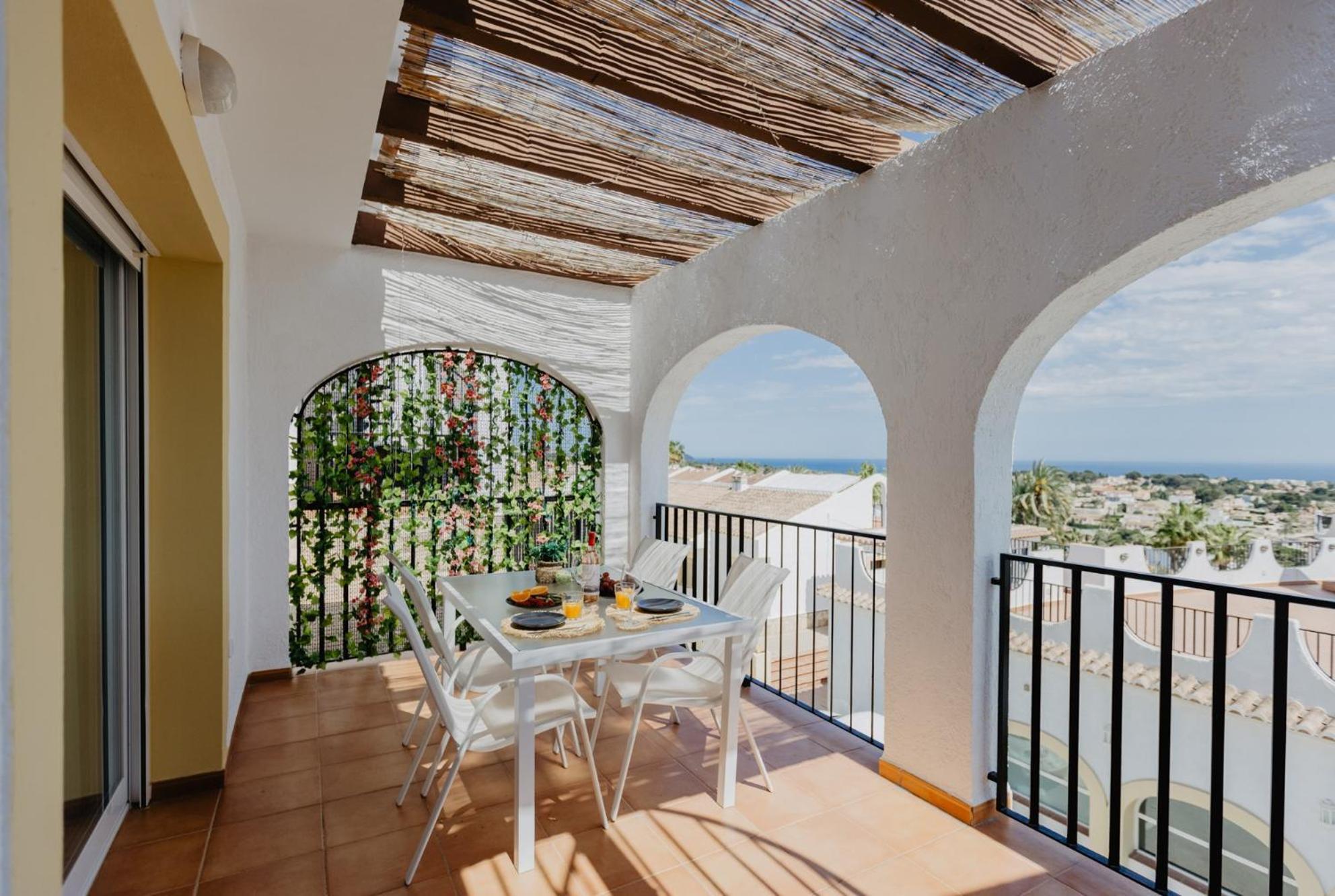 Casa Sunrise - Costa Blanca House With Rooftop, Swimming Pools And Panoramic Sea And Calpe Views Экстерьер фото